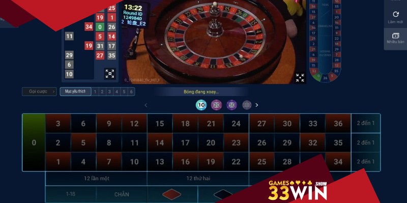 Roulette 33Win 